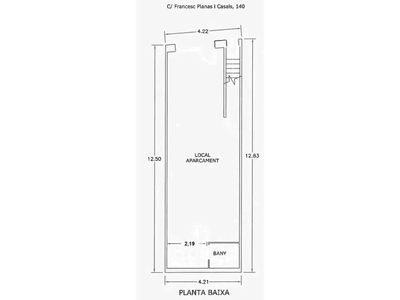 Garage for rent in Badalona, Barcelona