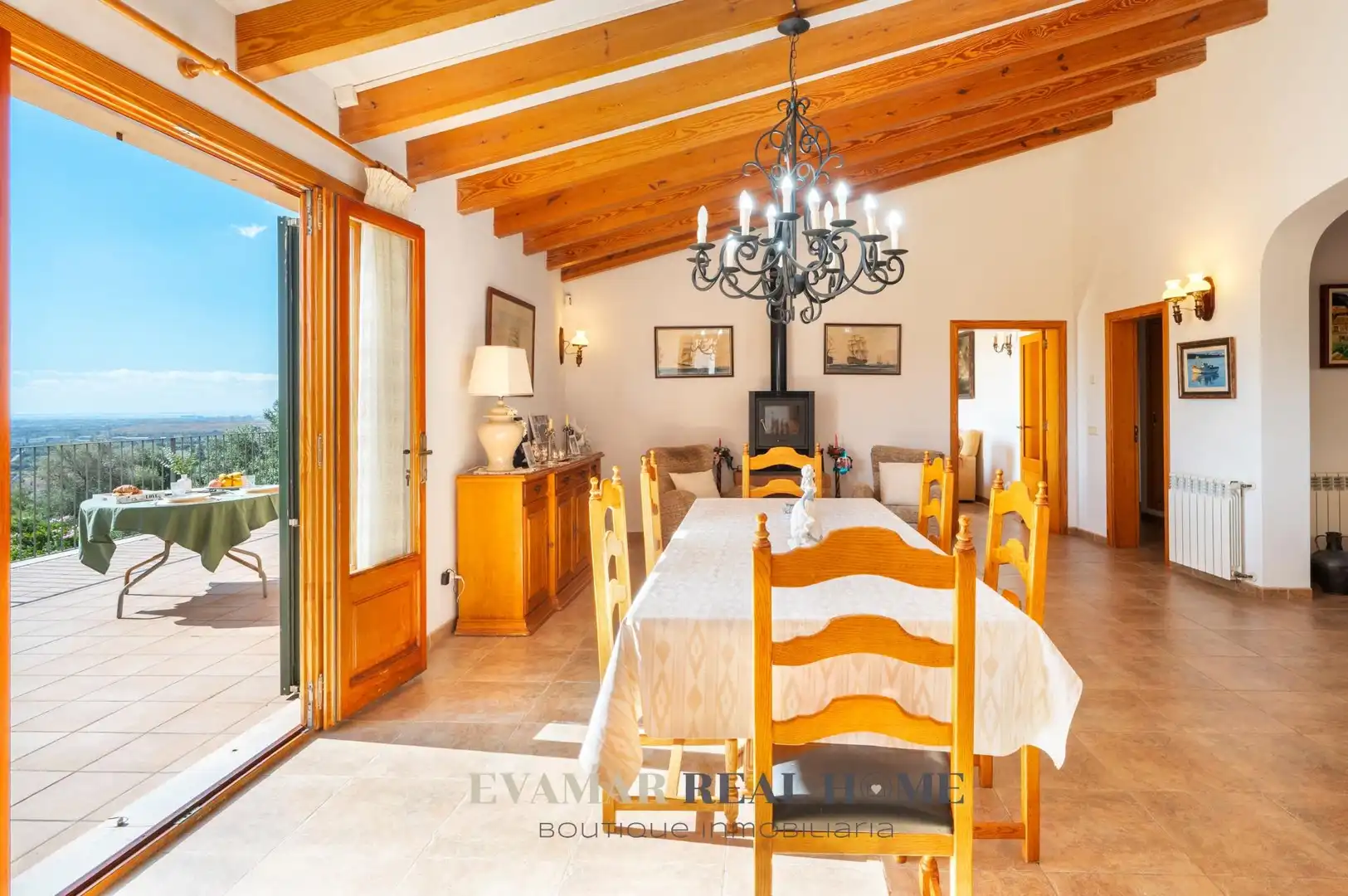 Comedor de Casa o chalet en venta en Bunyola con Calefacción, Jardín privado y Terraza