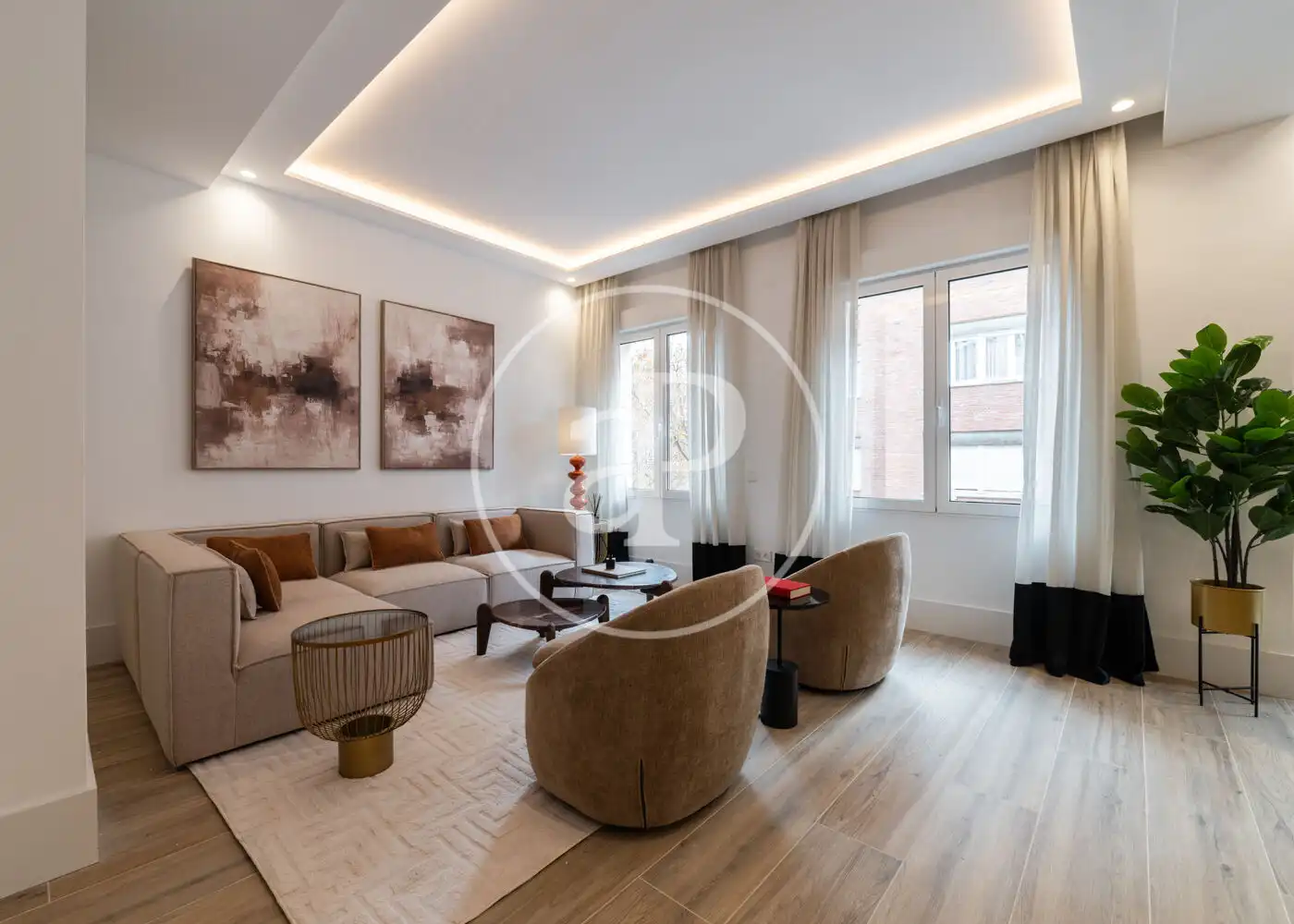 Sala de estar de Piso en venta en Madrid con Aire acondicionado y Calefacción