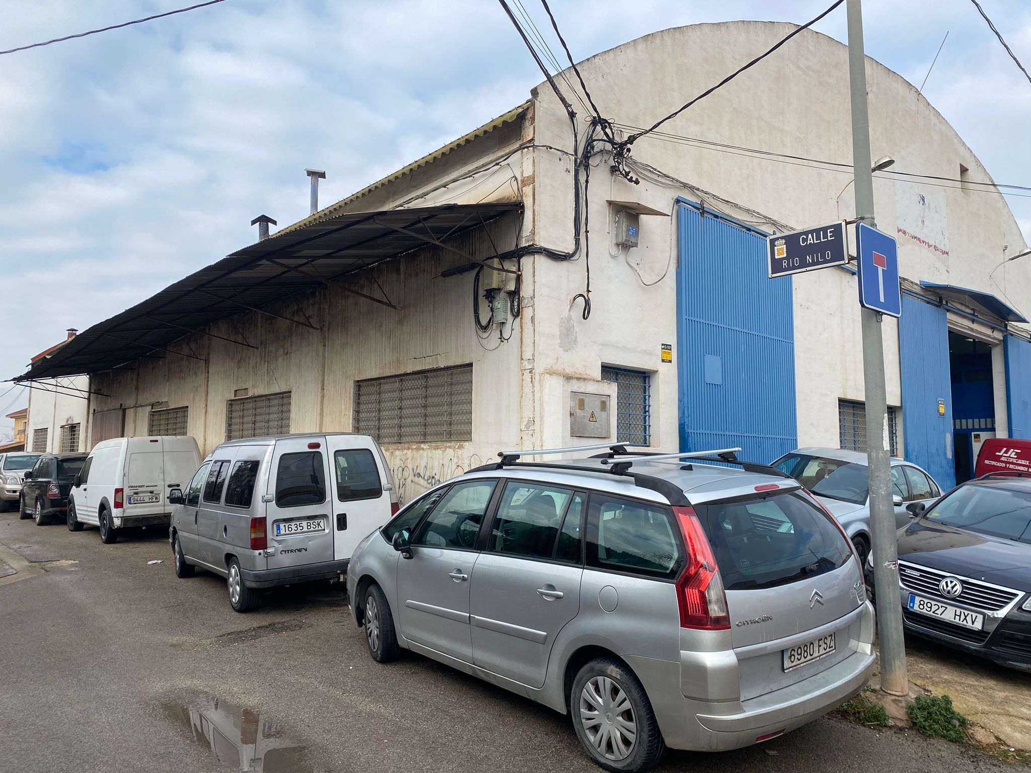 Exterior view of Industrial buildings for sale in  Murcia Capital