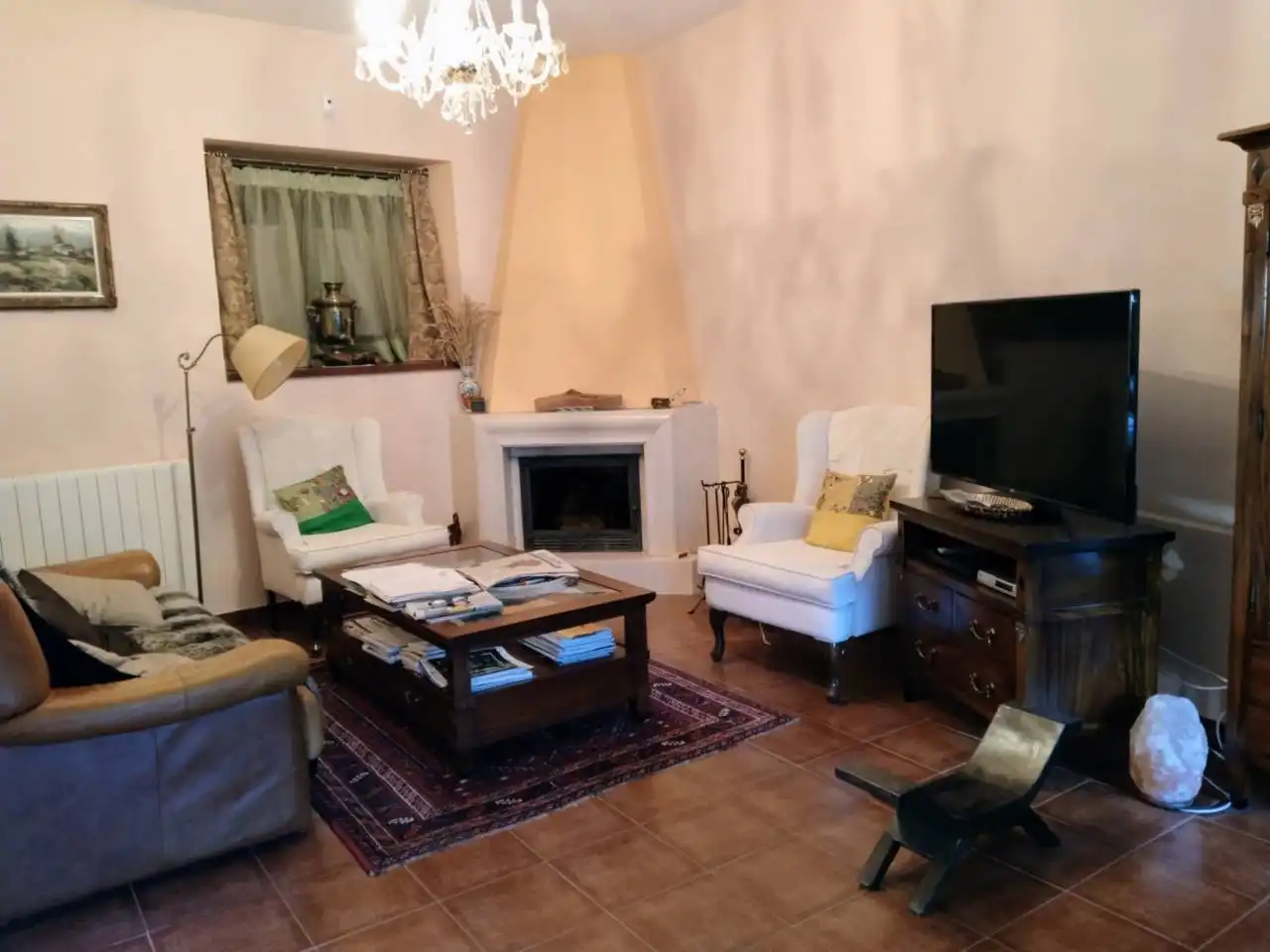 Living room of Houses for sale in Mazuela, Burgos