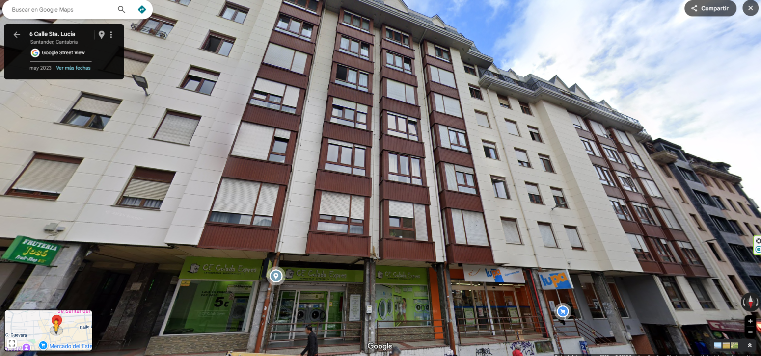 Vista exterior de Piso en venta en Santander con Calefacción, Parquet y Trastero
