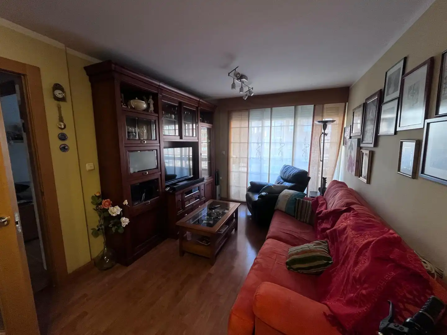 Living room of Flat for sale in Burgos  with Furnished