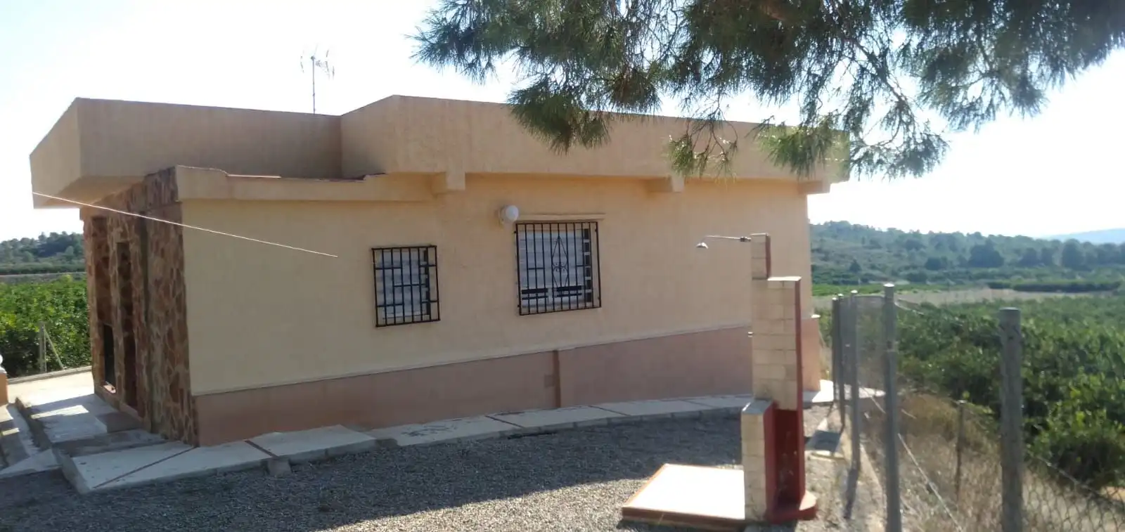 Vista exterior de Finca rústica en venta en Pedralba con Jardín privado, Terraza y Trastero