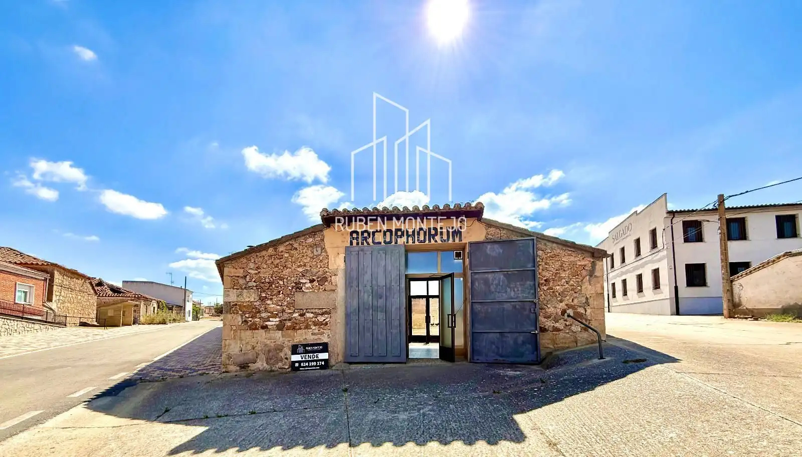 Vista exterior de Local en venta en Robliza de Cojos con Terraza