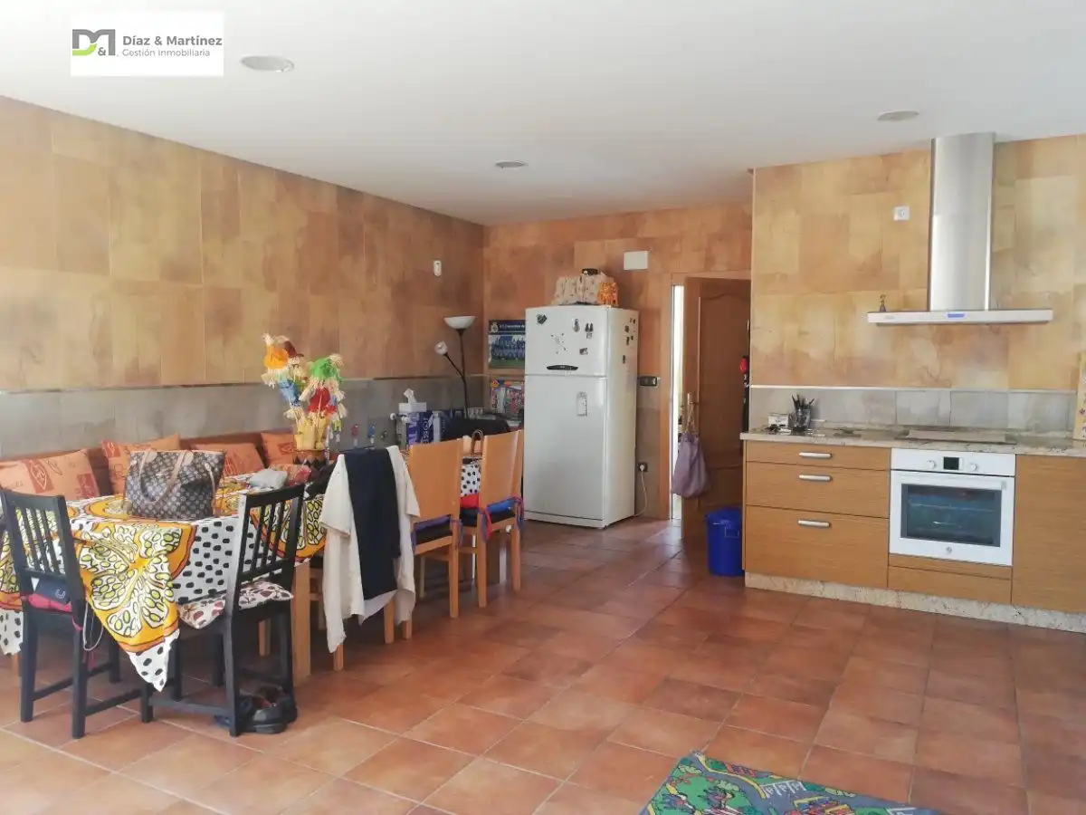 Cocina de Casa o chalet en venta en Santa Colomba de Curueño con Jardín privado, Parquet y Terraza