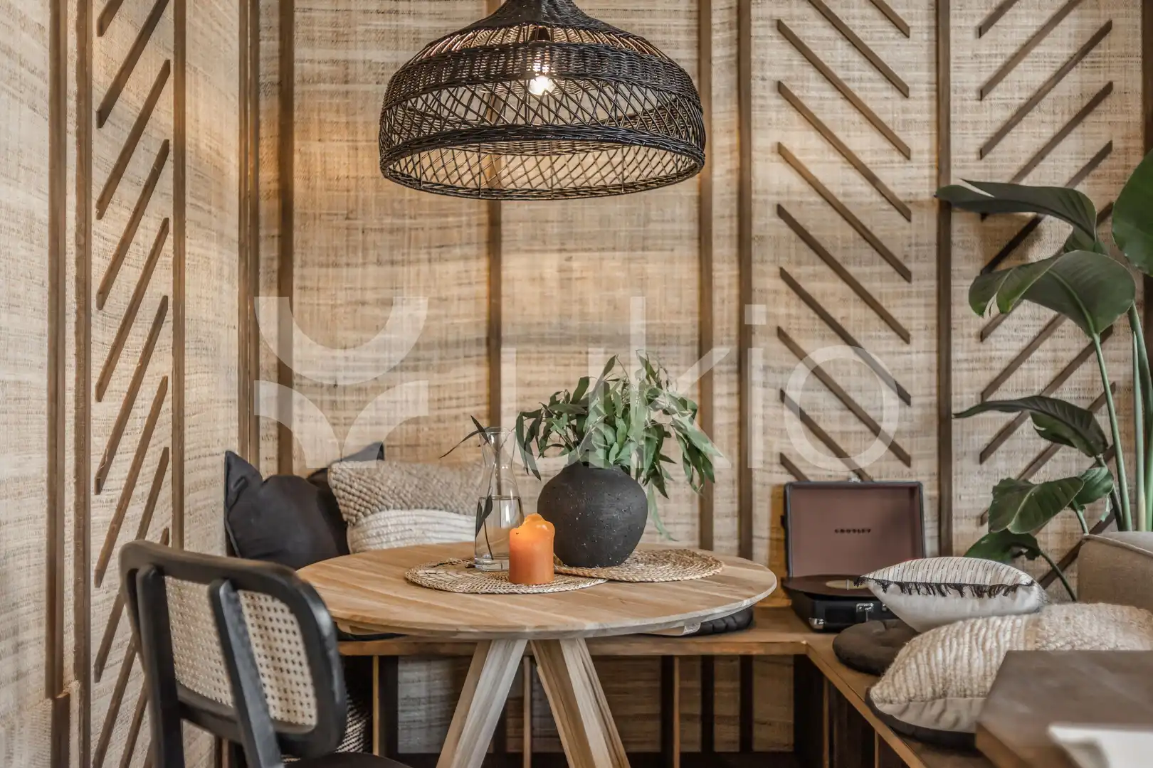 Comedor de Apartamento de alquiler en Madrid con Aire acondicionado, Calefacción y Terraza