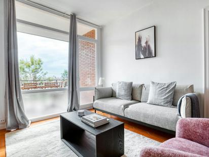 Living room of Flat to rent in  Barcelona Capital  with Air Conditioner, Heating and Washing machine