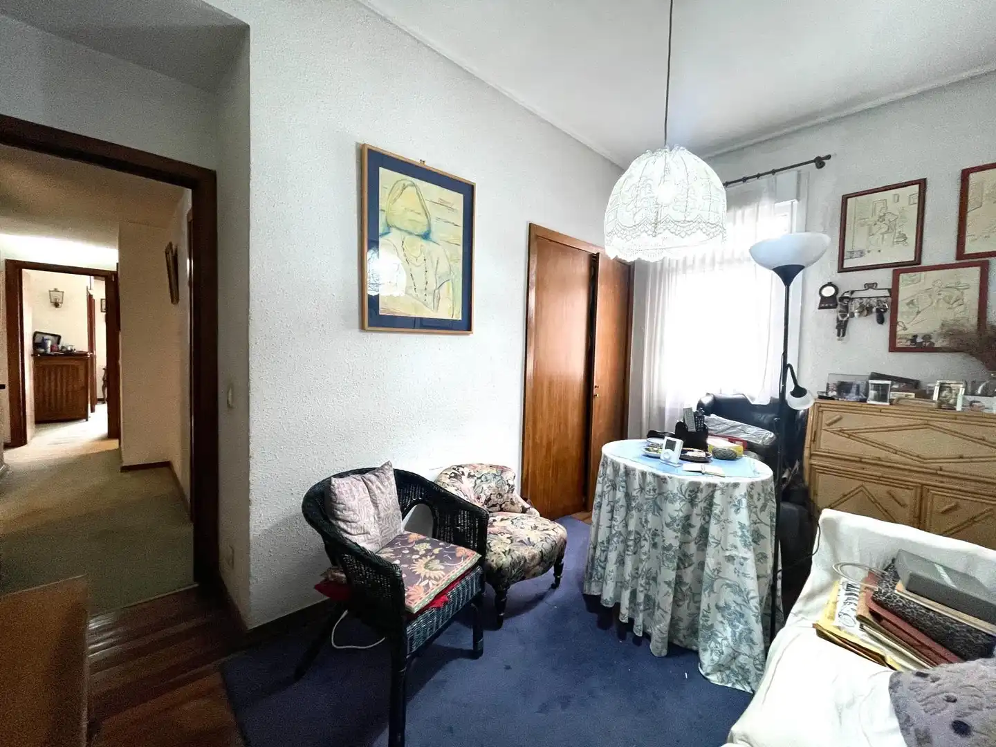 Sala d'estar de Pis en venda en Bilbao  amb Calefacció i Traster