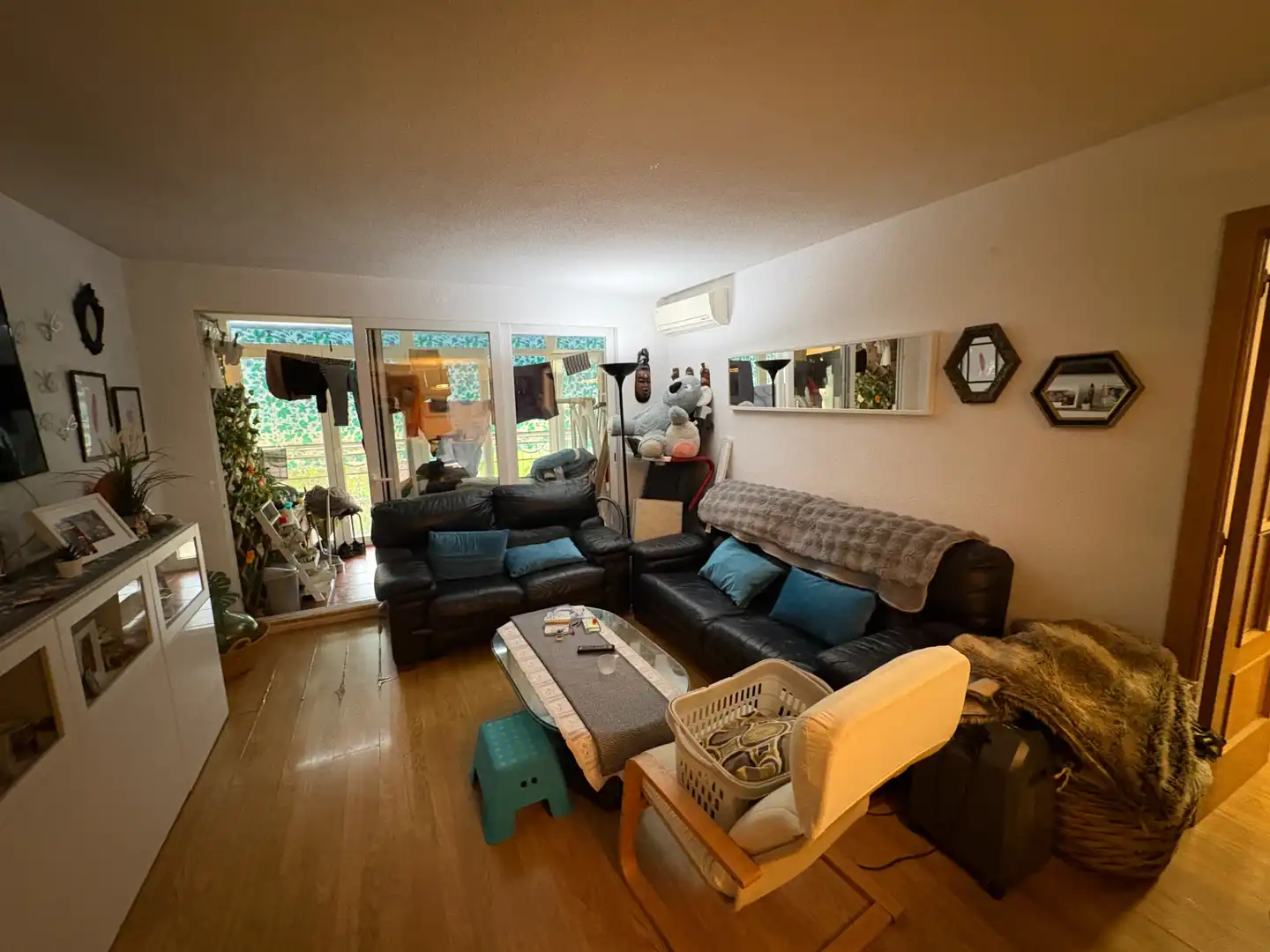 Living room of Flat for sale in Móstoles  with Air Conditioner, Heating and Terrace