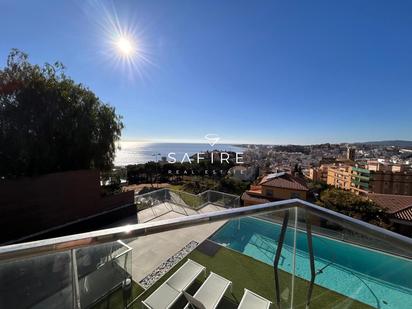 Vista exterior de Casa o xalet en venda en Blanes amb Aire condicionat, Calefacció i Terrassa