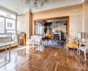 Living room of Flat for sale in  Madrid Capital  with Heating