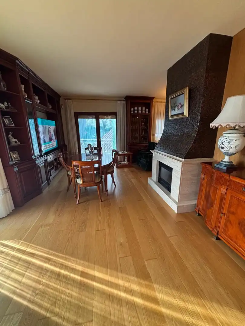 Living room of Houses for sale in Santa Susanna  with Air Conditioner, Private garden and Terrace