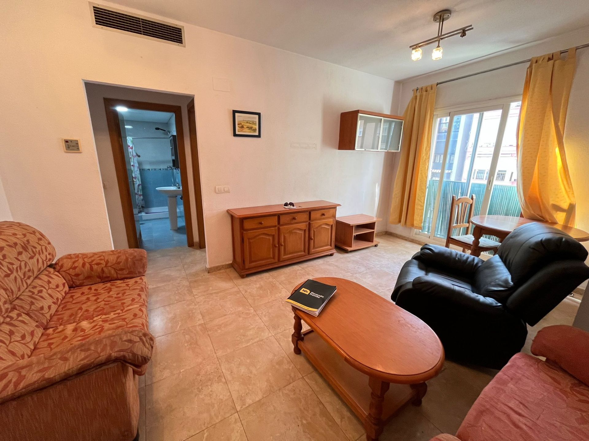 Living room of Flat for sale in Málaga Capital  with Air Conditioner and Storage room
