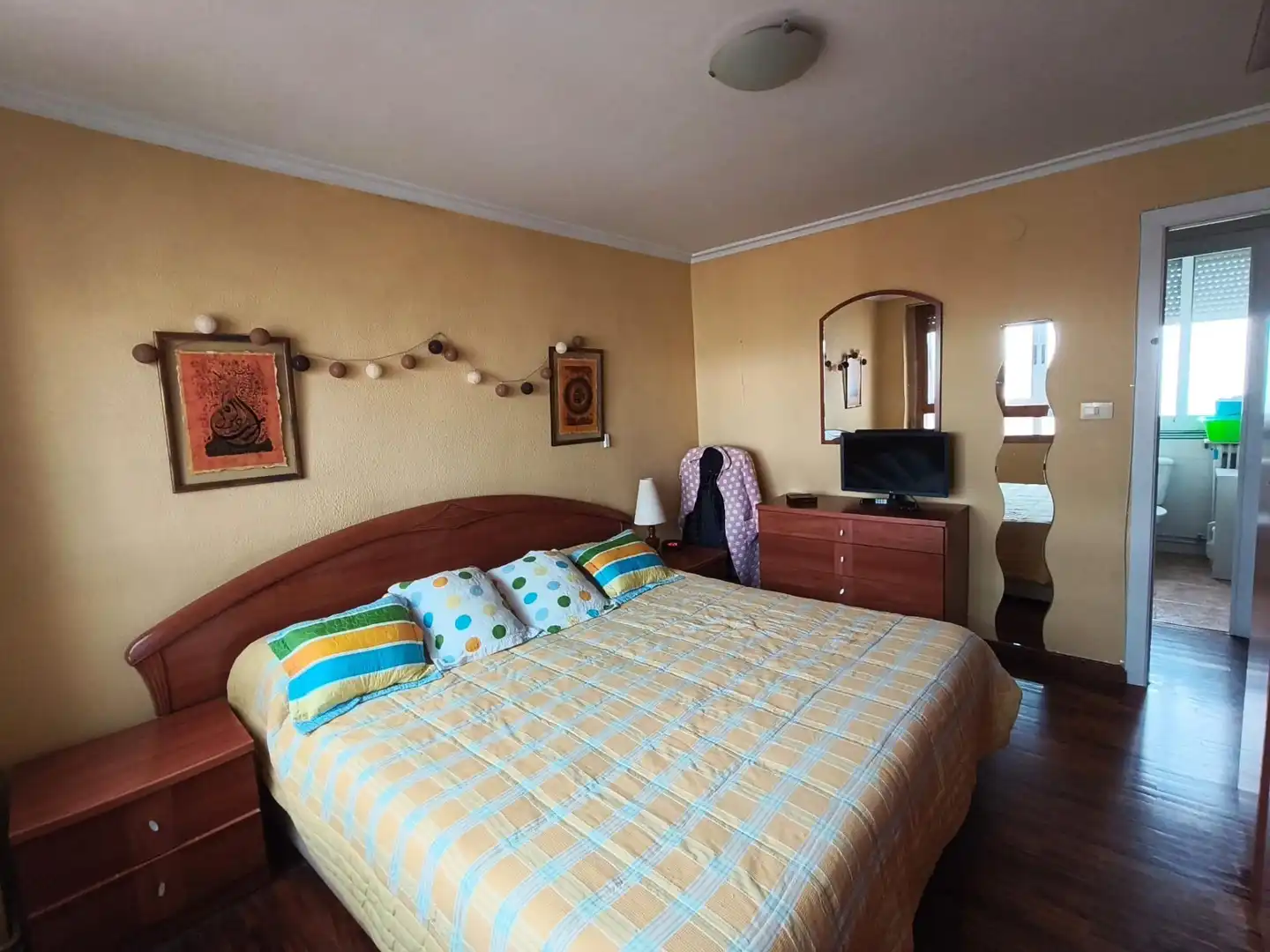 Bedroom of Flat for sale in Yecla  with Air Conditioner, Heating and Parquet flooring