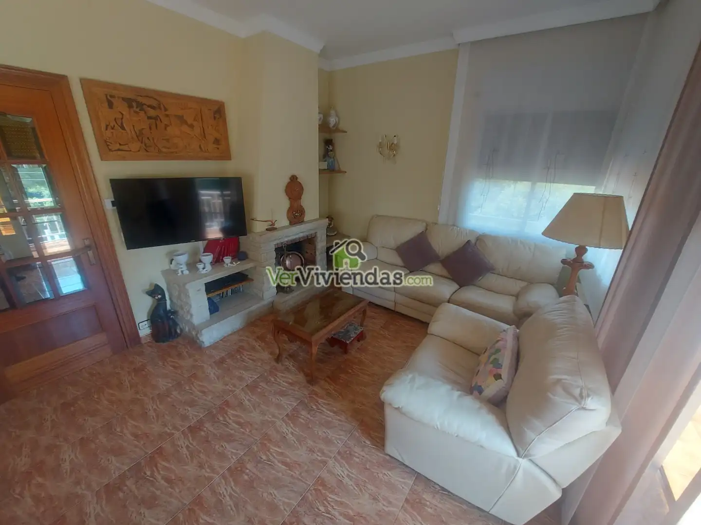 Sala d'estar de Casa o xalet en venda en Piera amb Calefacció, Jardí privat i Terrassa