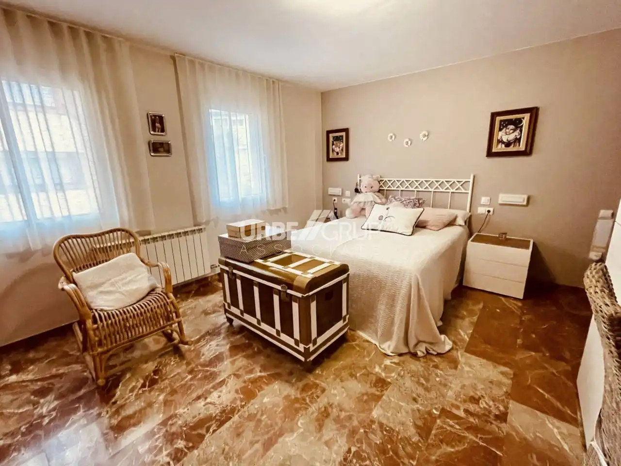 Schlafzimmer von Wohnung zum Verkauf in Terrassa mit Klimaanlage, Heizung und Privatgarten