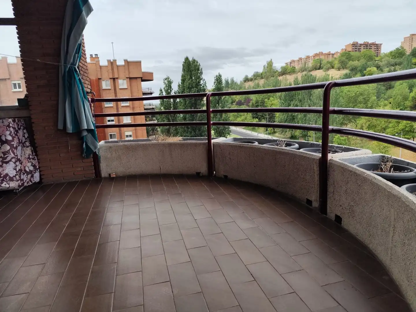 Terrace of Flat for sale in Valladolid  with Heating, Terrace and Storage room