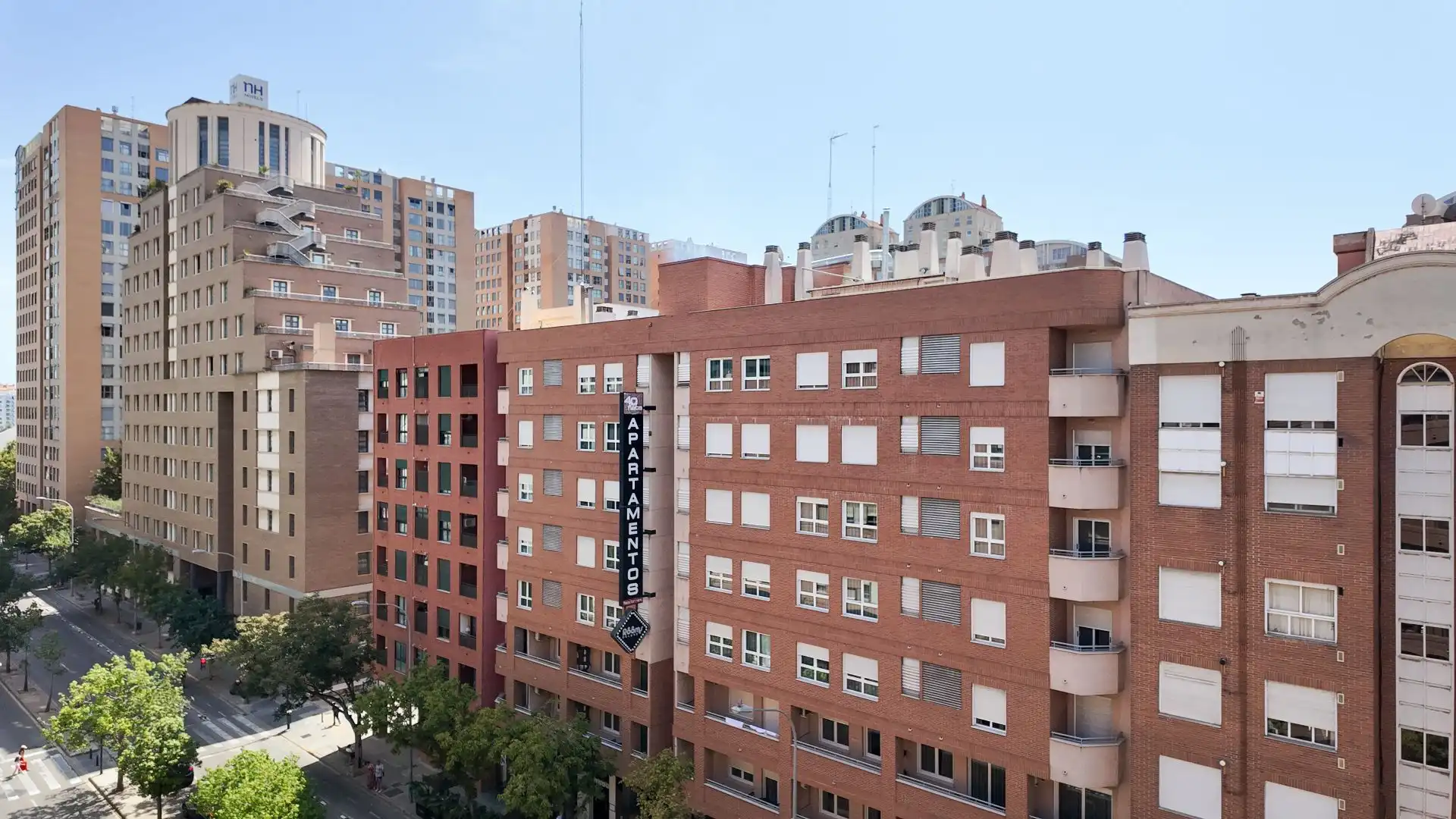 Vista exterior de Apartament de lloguer en Valencia amb Aire condicionat, Calefacció i Terrassa