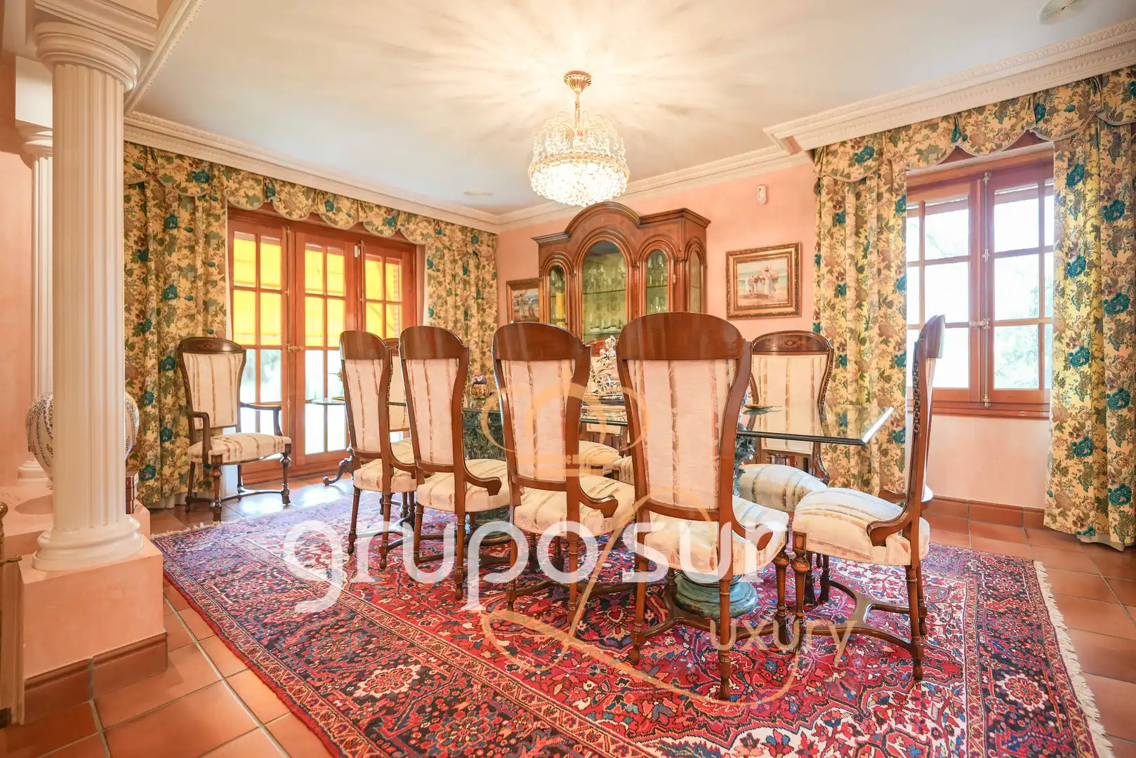 Comedor de Casa o chalet en venta en Traspinedo con Calefacción, Jardín privado y Terraza