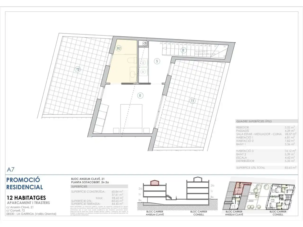 Dúplex en venta en La Garriga con Parquet, Terraza y Trastero