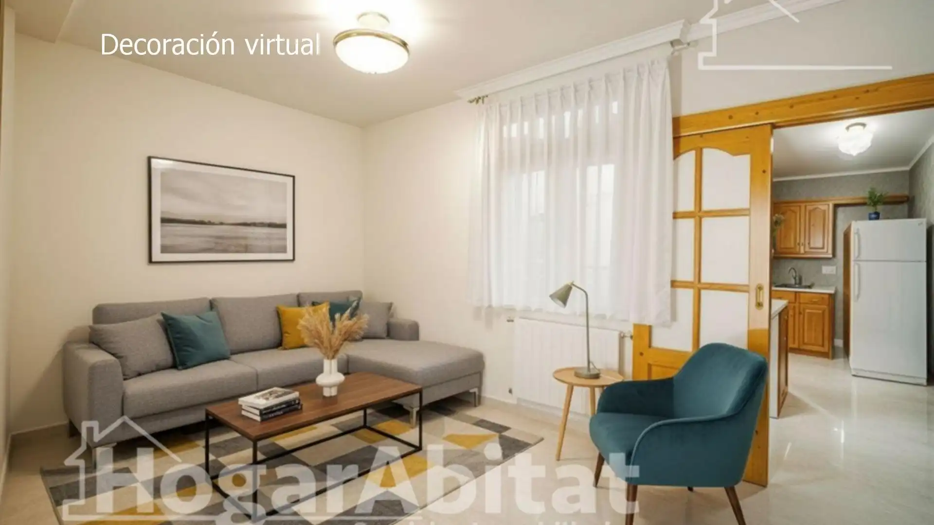 Wohnzimmer von Haus oder Chalet zum Verkauf in Tavernes de la Valldigna mit Terrasse, Abstellraum und Möbliert