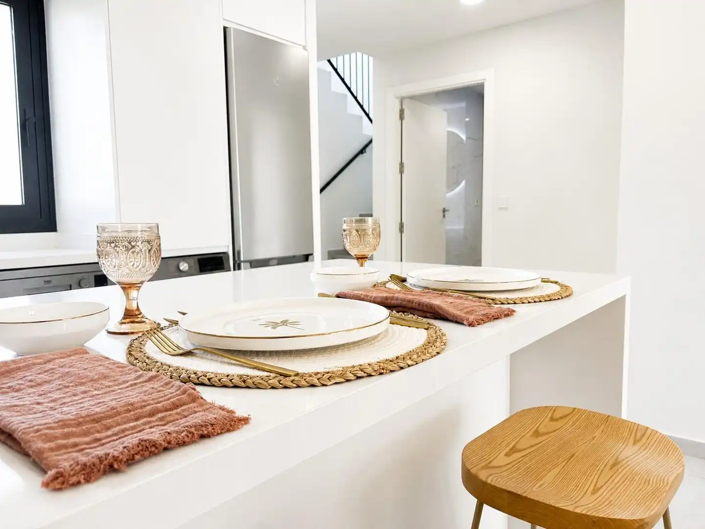 Comedor de Casa adosada en venta en Murcia con Aire acondicionado, Calefacción y Jardín privado