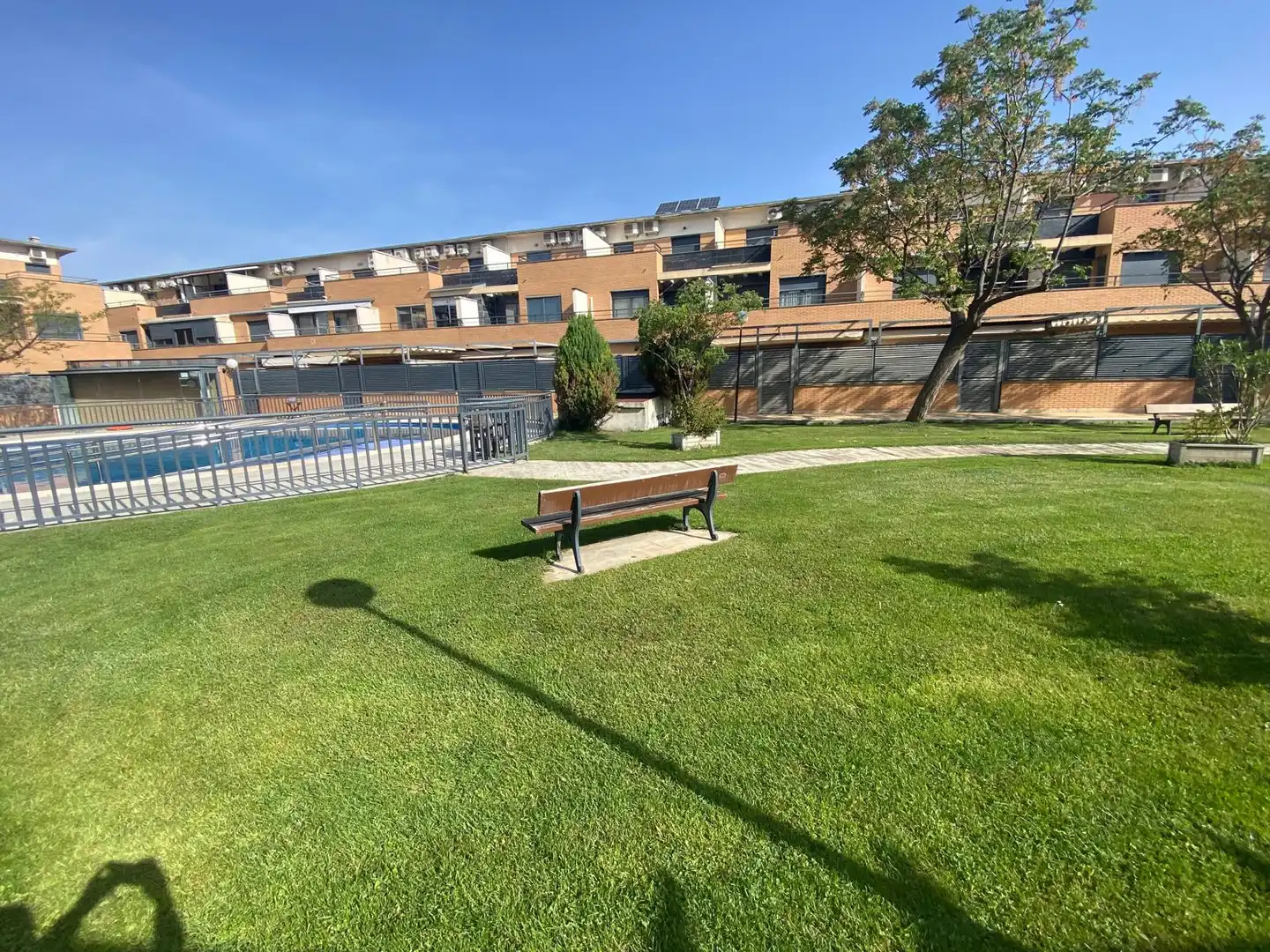 Swimming pool of Detached homes for sale in Albacete  with Air Conditioner, Heating and Private garden