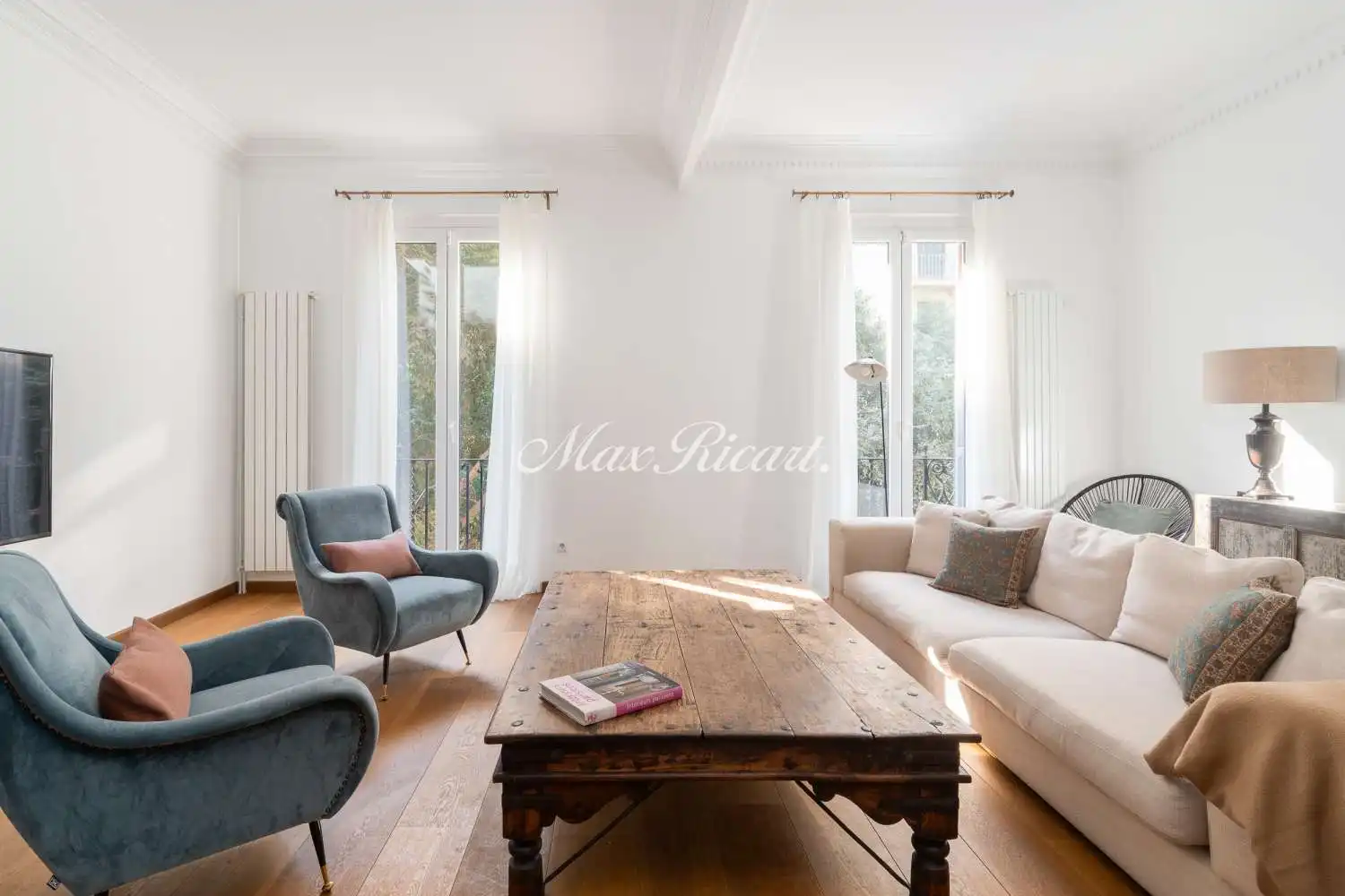 Living room of Flat for rent in Barcelona  with Air Conditioner, Heating and Terrace