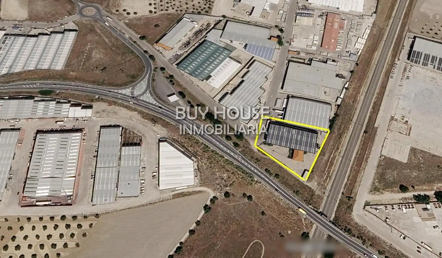 Exterior view of Industrial buildings for rent in Yeles, Toledo
