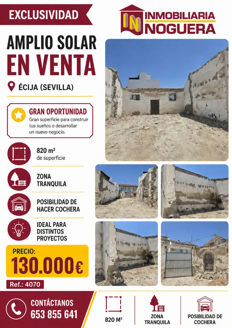 Terreny residencial en venda a Écija