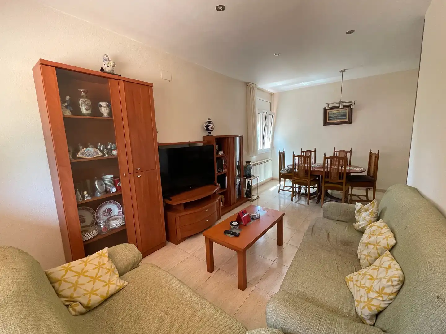 Living room of Houses for sale in Caldes de Malavella  with Heating, Private garden and Terrace
