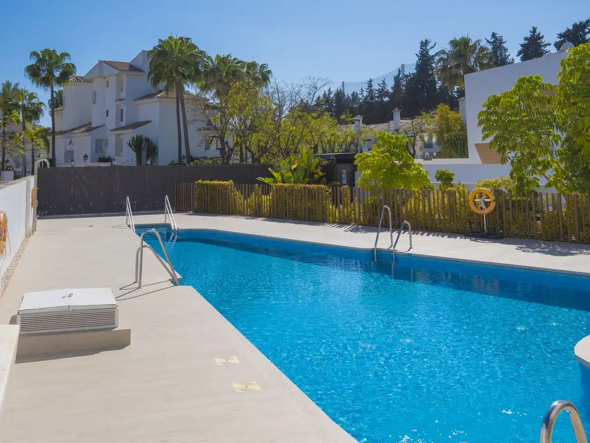 Swimming pool of Detached homes for sale in Marbella  with Air Conditioner and Terrace