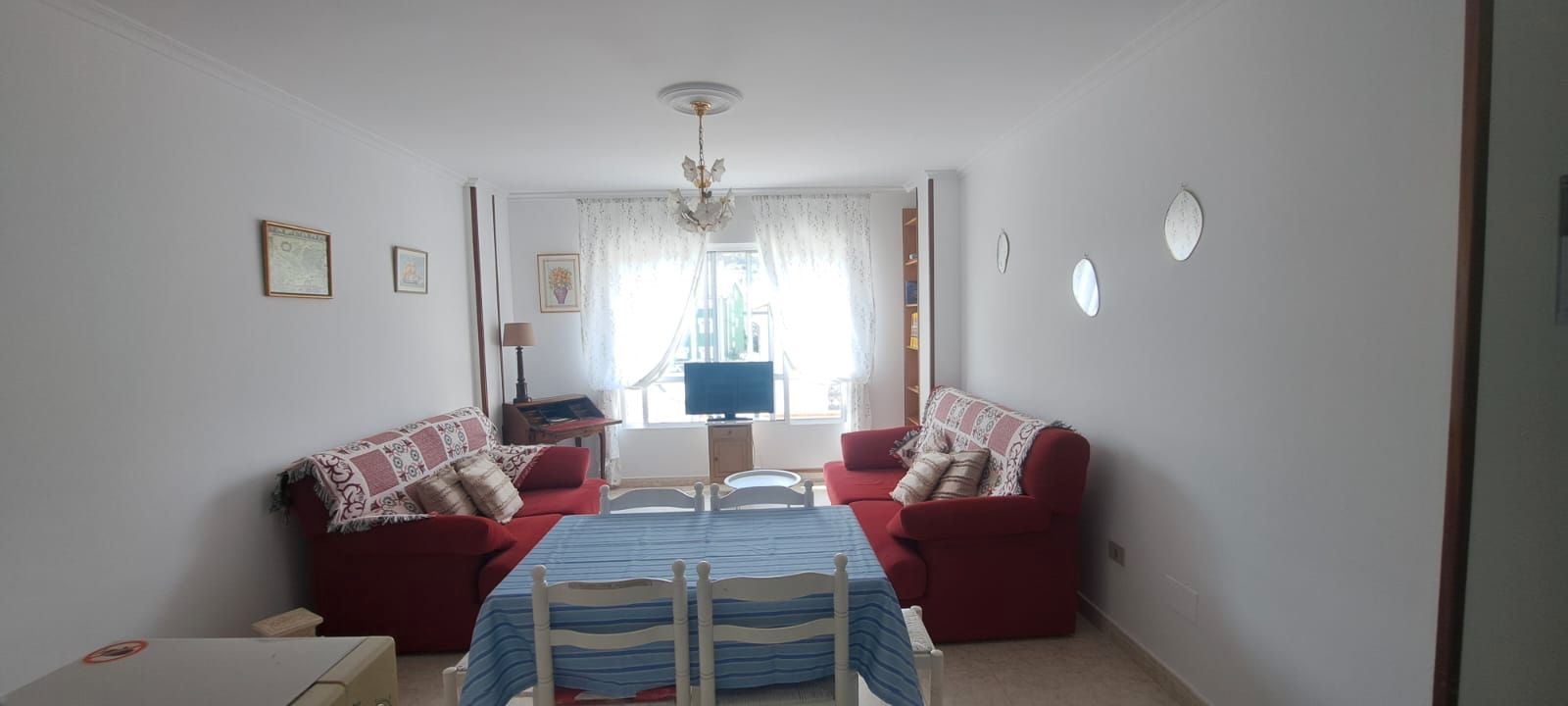 Living room of Flat to rent in Barreiros  with Furnished