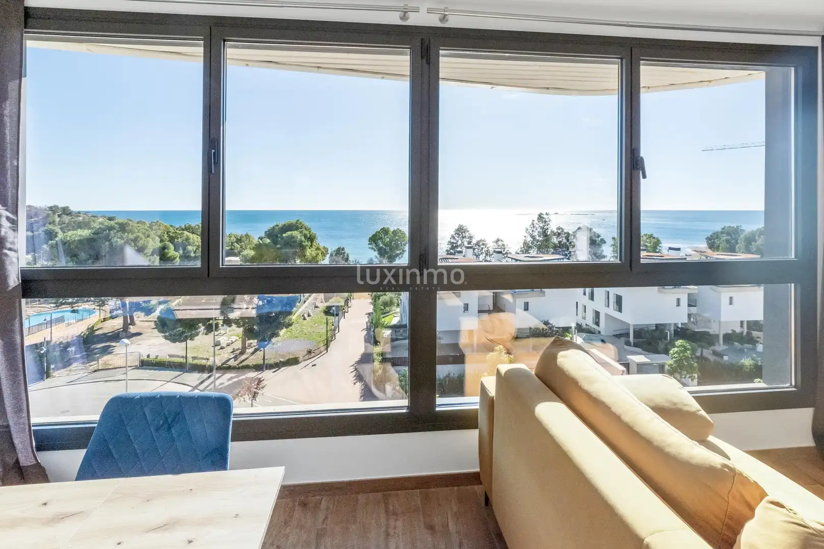Schlafzimmer von Wohnung zum Verkauf in Villajoyosa / La Vila Joiosa mit Klimaanlage, Privatgarten und Terrasse