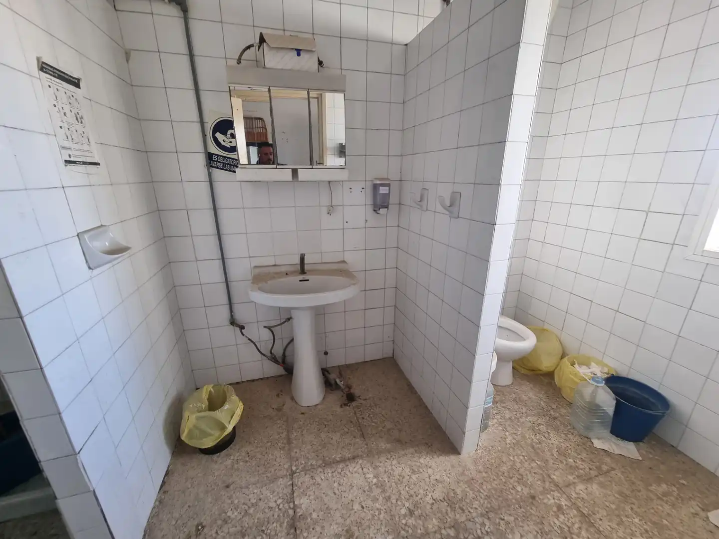 Baño de Nave industrial de alquiler en Pechina
