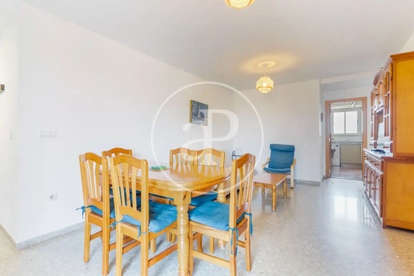 Dining room of Flat for rent in Canet d'En Berenguer  with Air Conditioner, Heating and Private garden