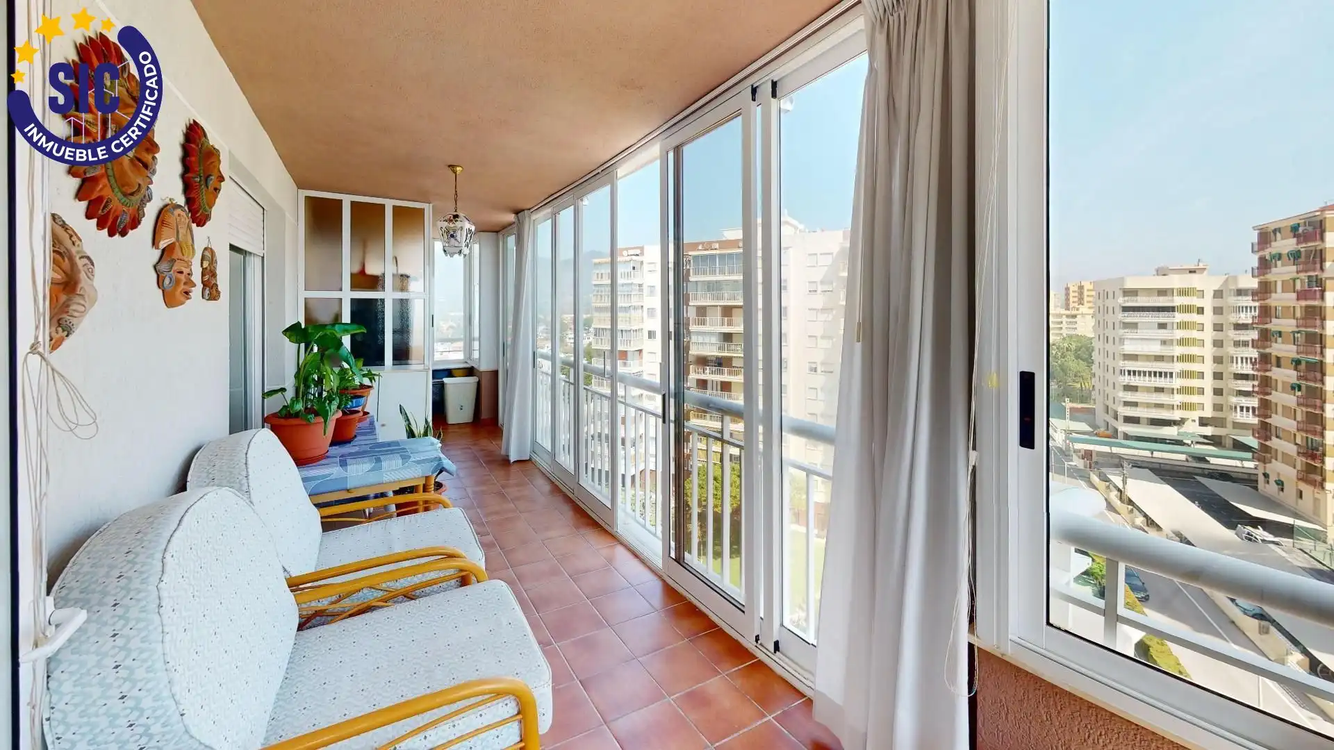 Terraza de Apartamento en venta en Benicasim / Benicàssim con Jardín privado, Terraza y Trastero
