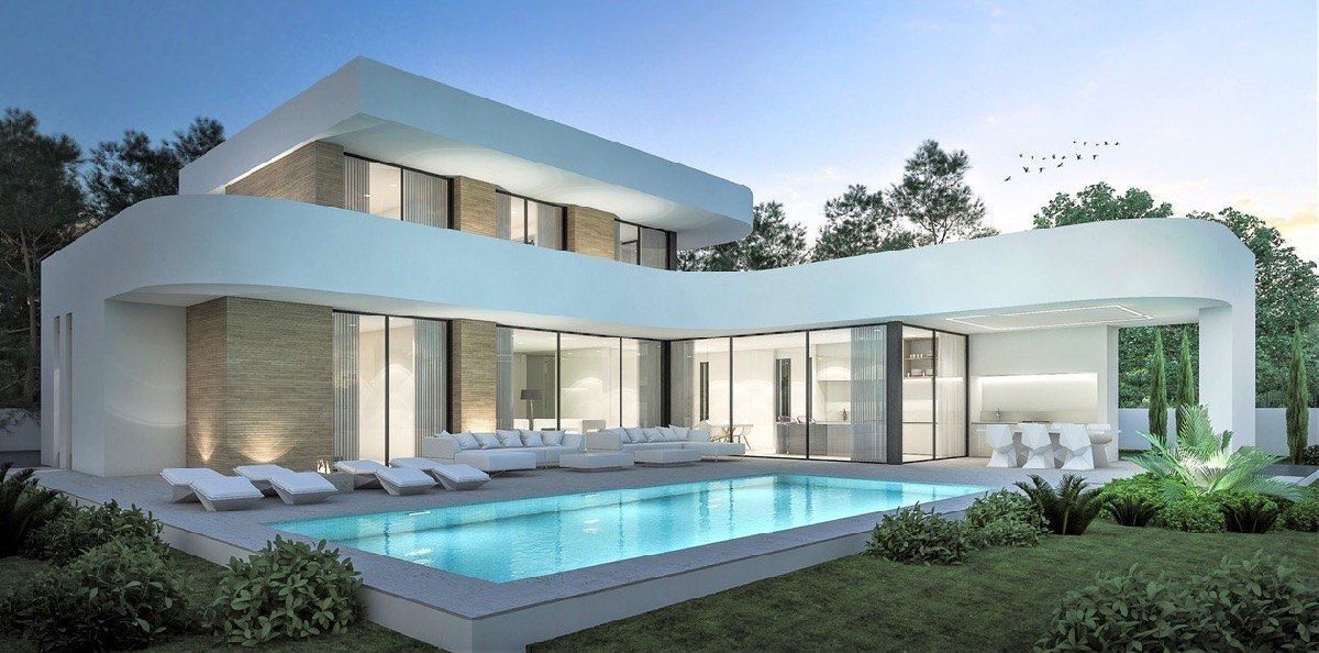 Swimming pool of Residential for sale in Sanxenxo