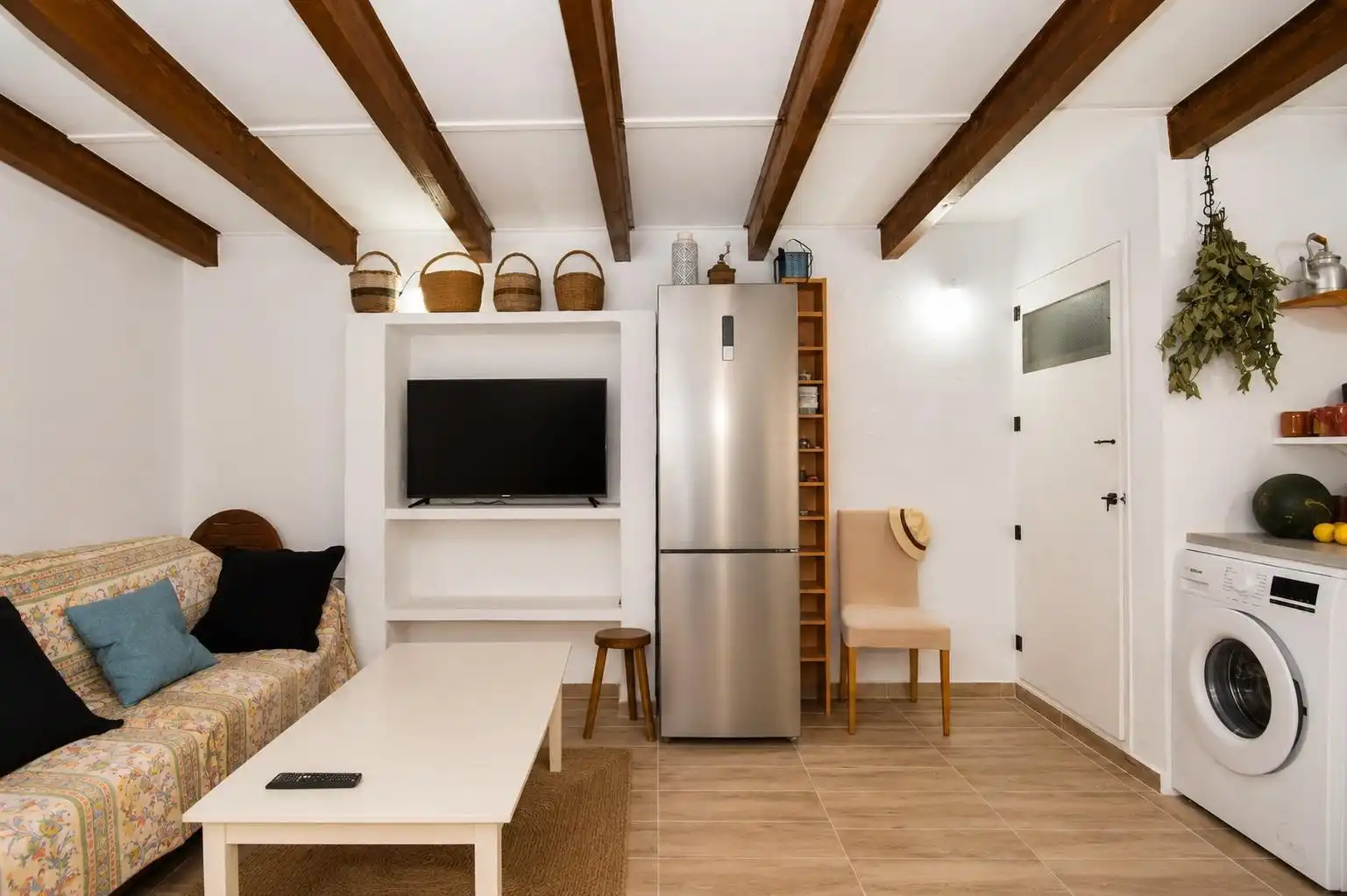 Sala d'estar de Finca rústica en venda en Sa Pobla amb Terrassa