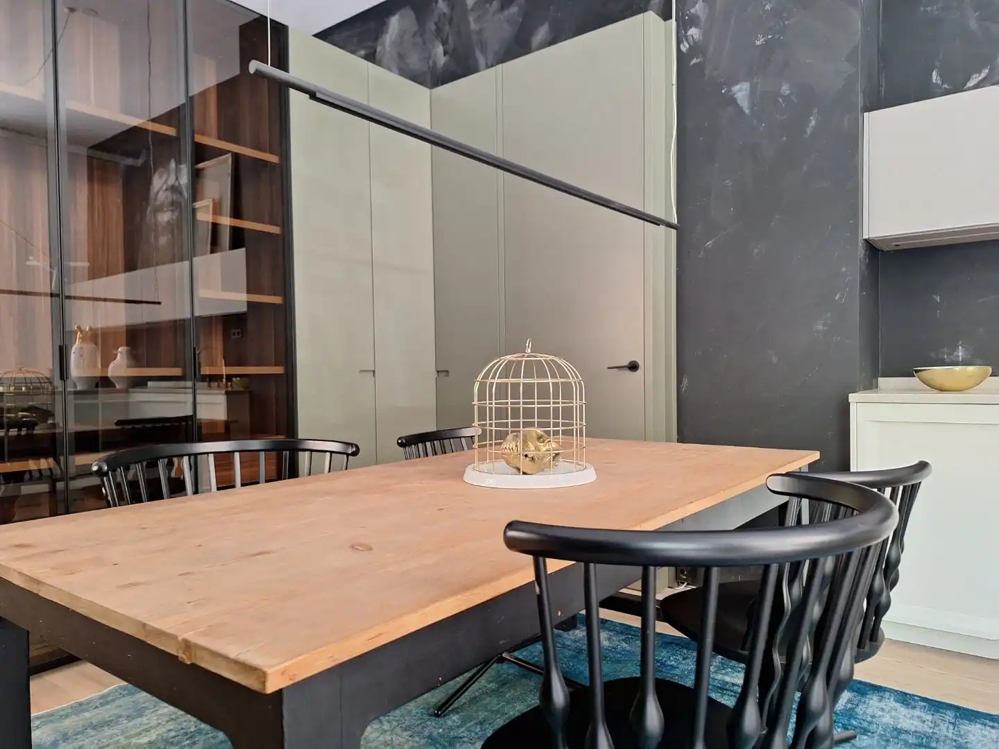 Dining room of Office for rent in Madrid  with Air Conditioner, Heating and Furnished