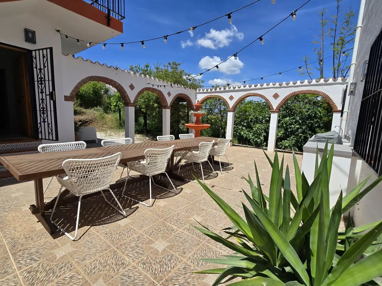 Terrassa de Casa o xalet en venda en Viñuela amb Aire condicionat, Terrassa i Piscina
