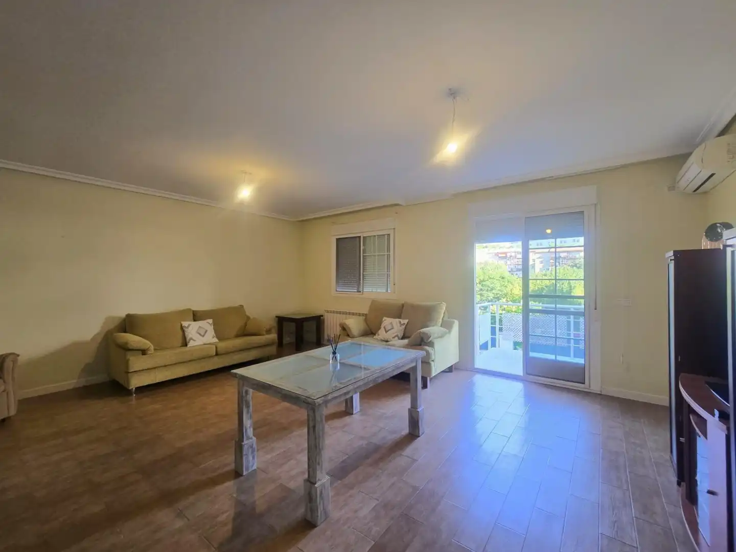 Living room of Detached homes for rent in Plasencia  with Air Conditioner, Heating and Private garden