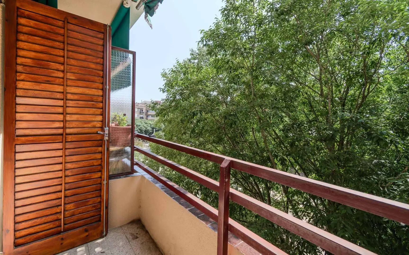 Balcony of Flat for rent in Girona