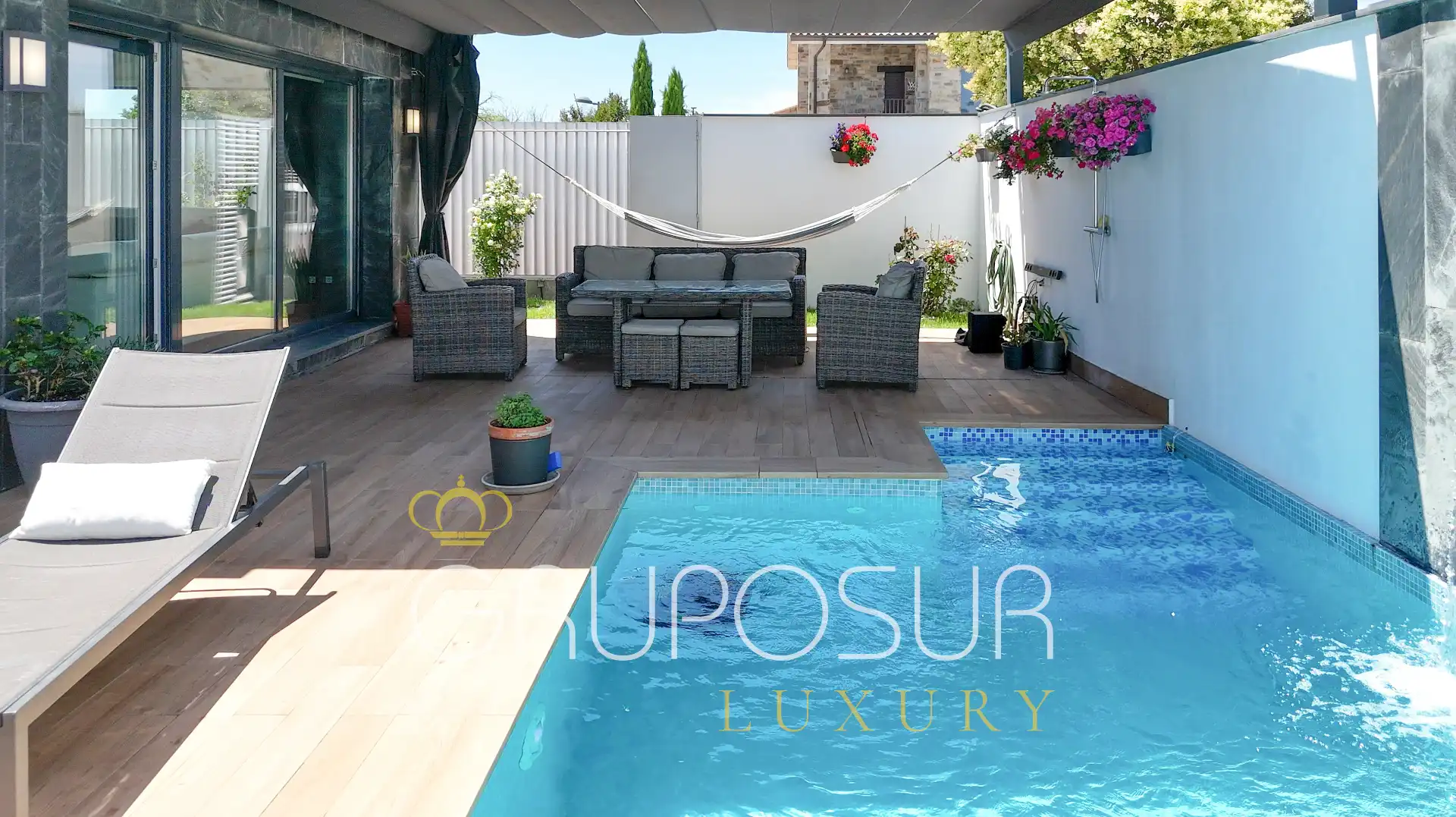 Terraza de Casa o chalet en venta en Valladolid con Aire acondicionado, Calefacción y Jardín privado