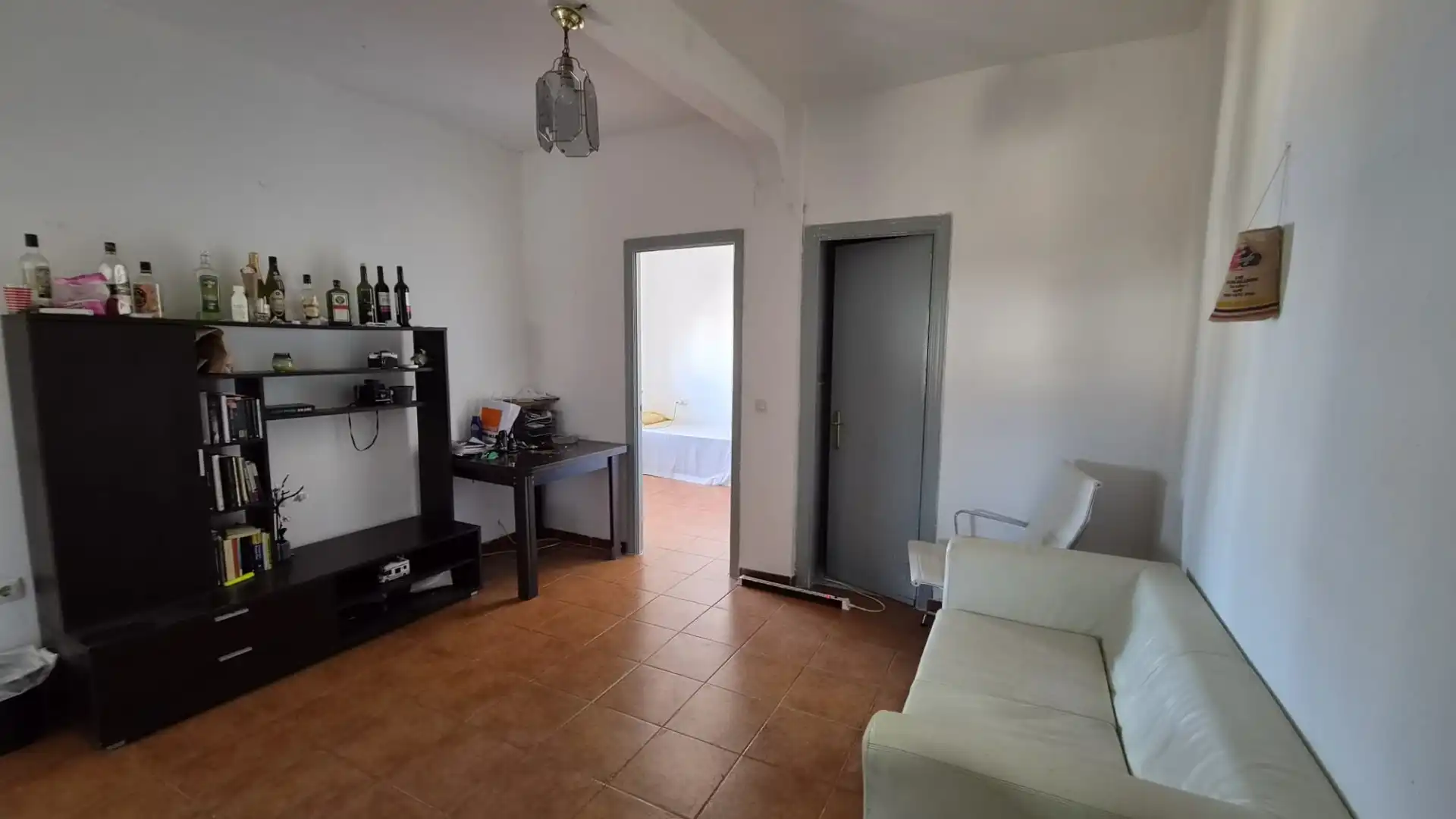 Sala d'estar de Pis en venda en Málaga amb Terrassa i Moblat