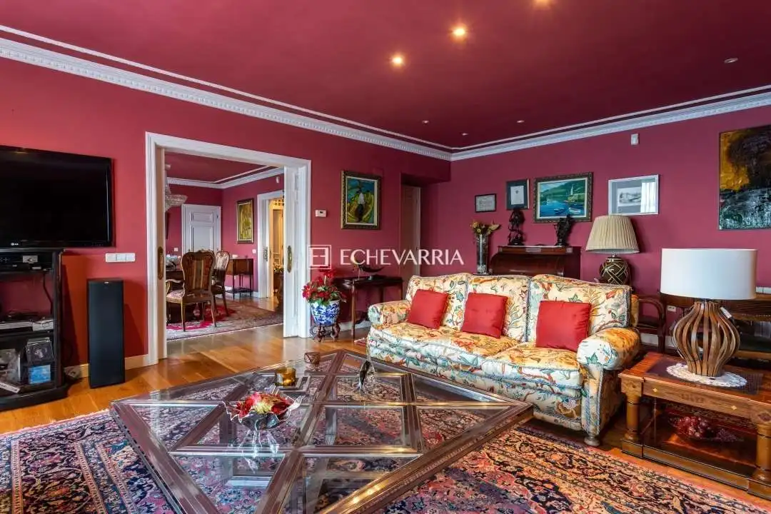 Living room of Flat for sale in Getxo   with Heating, Private garden and Terrace