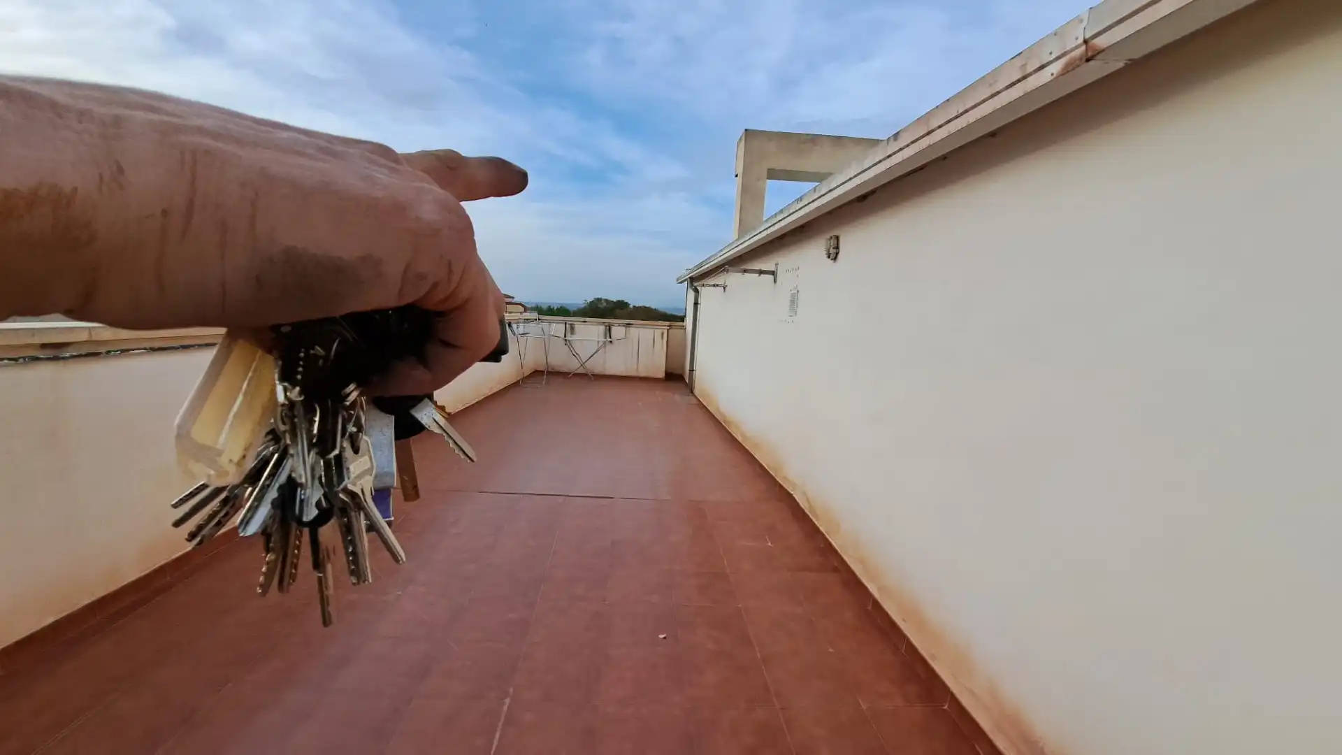 Balcony of Attic for sale in Murcia  with Air Conditioner, Heating and Parquet flooring