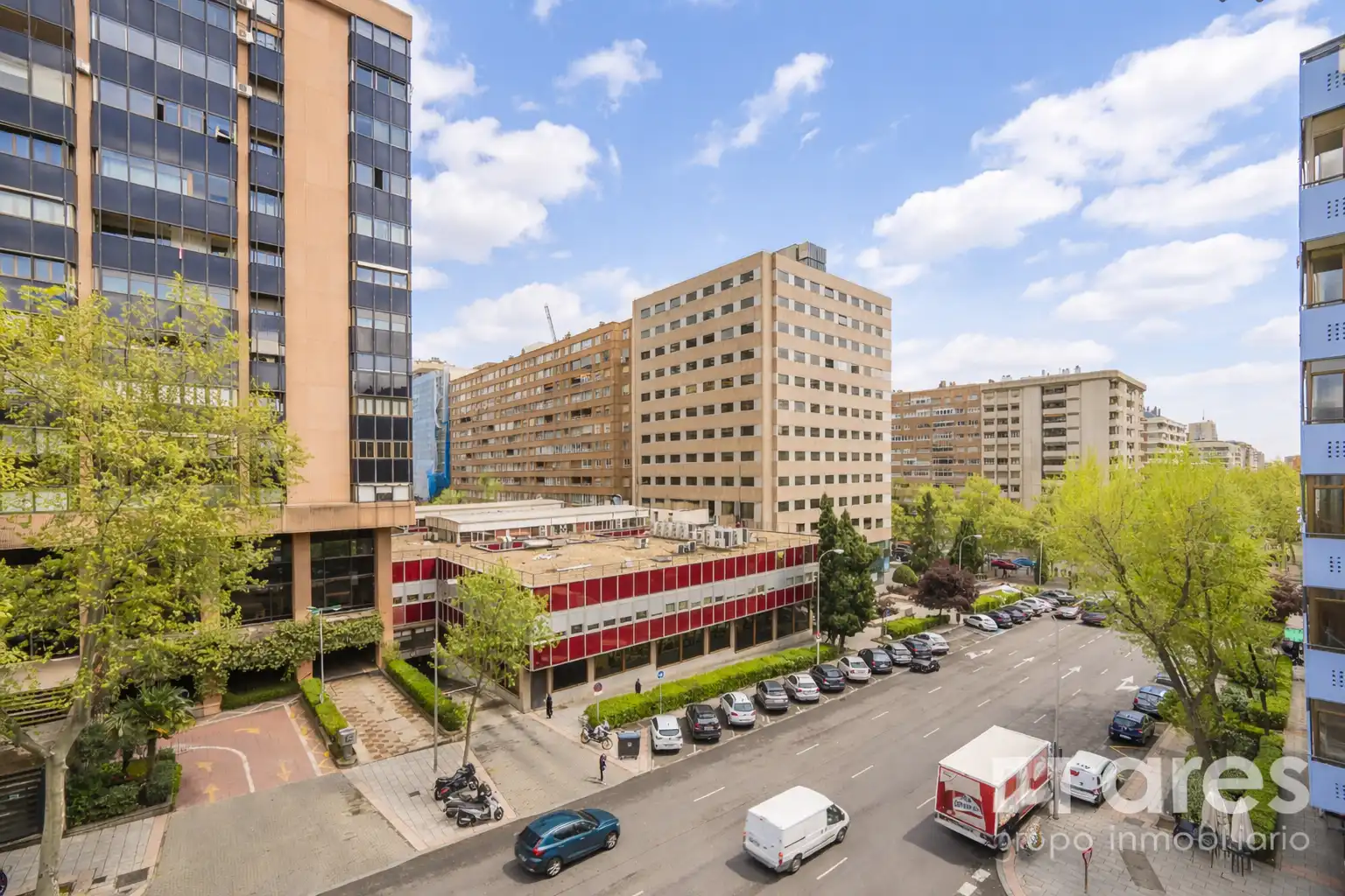 Exterior view of Flat for sale in Madrid  with Air Conditioner, Heating and Private garden