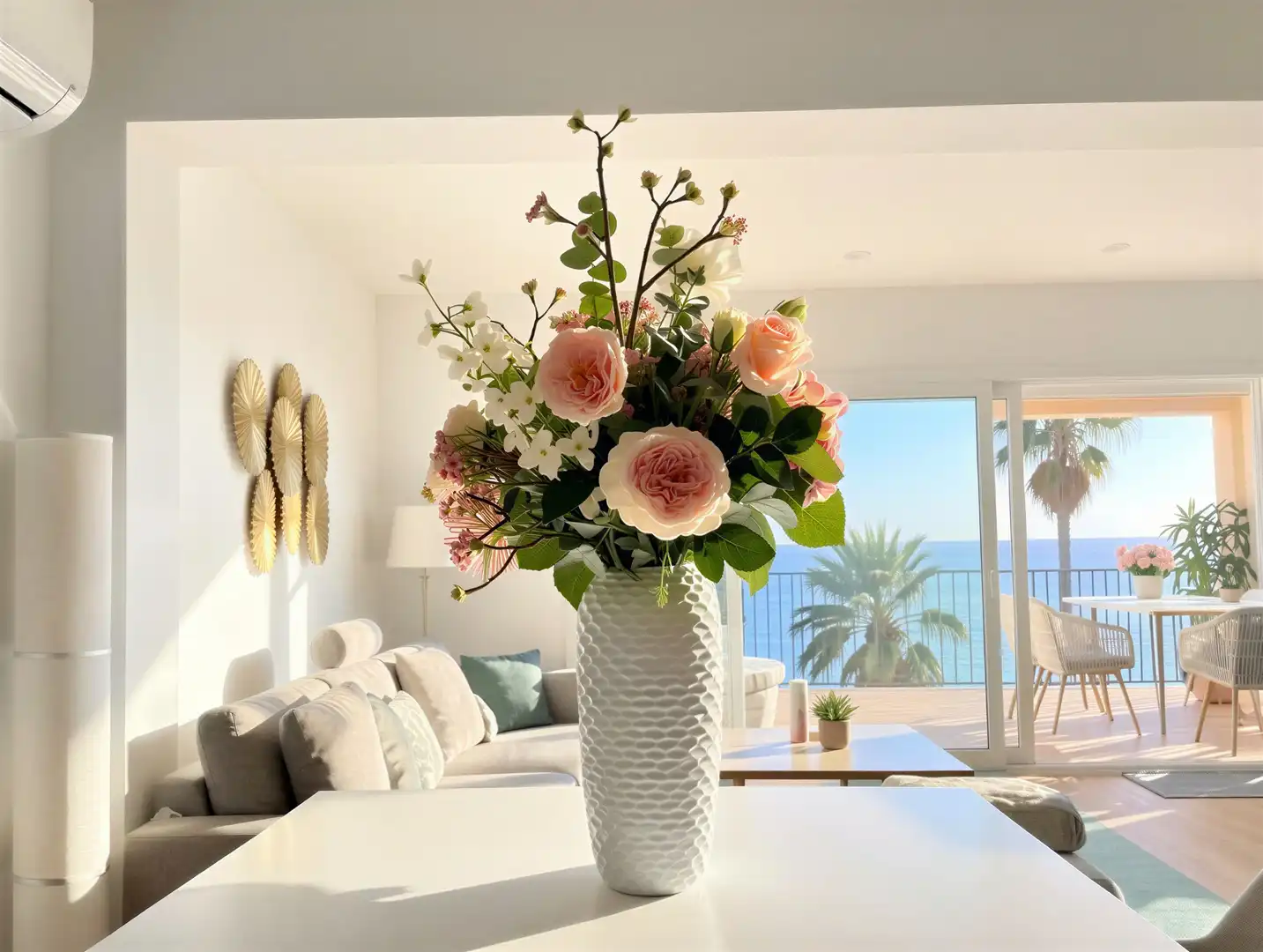 Sala d'estar de Apartament en venda en  Palma de Mallorca amb Aire condicionat i Traster